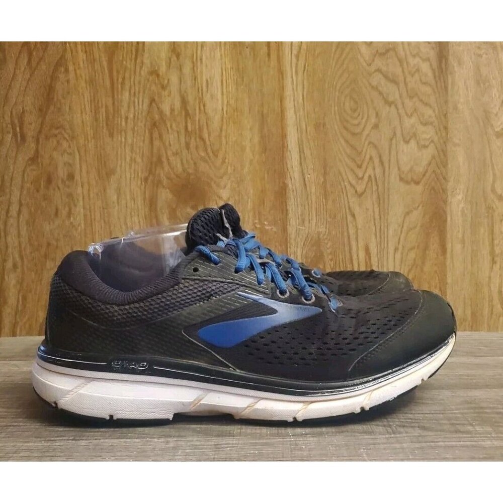 Brooks Dyad 10‎ Running Athletic Shoes Sneakers Mens Size 11 Black Blue